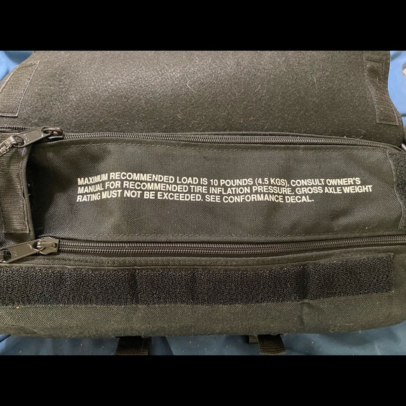 Harley-Davidson travel bag zip/Velcro - Picture 2 of 8